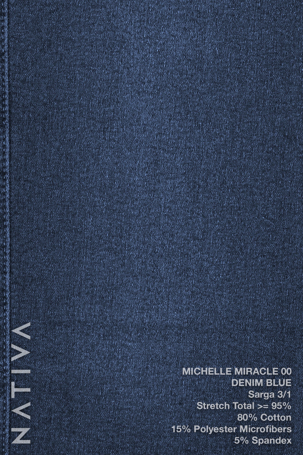 SUPER SKINNY JEANS, MICHELLE MIRACLE 00 DEMIN BLUE, Talle Alto. Moldeador. Movimiento Intenso. Tecnología No Stress®